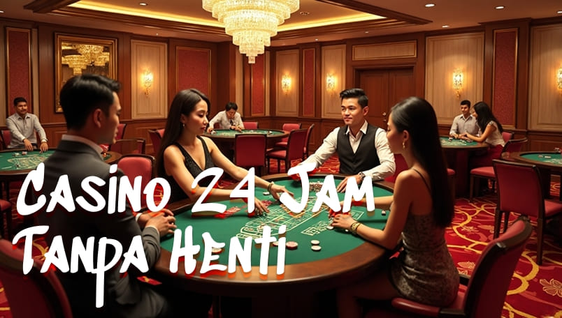 Casino Online 24 Jam Nonstop, Main Kapan Saja Tanpa Batas